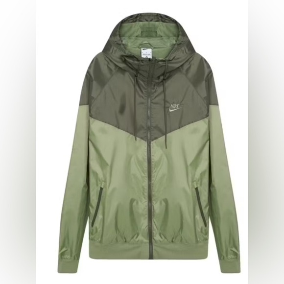 Nike Sportswear Windrunner Men's Hooded Green Jacket Size XL - NWOT